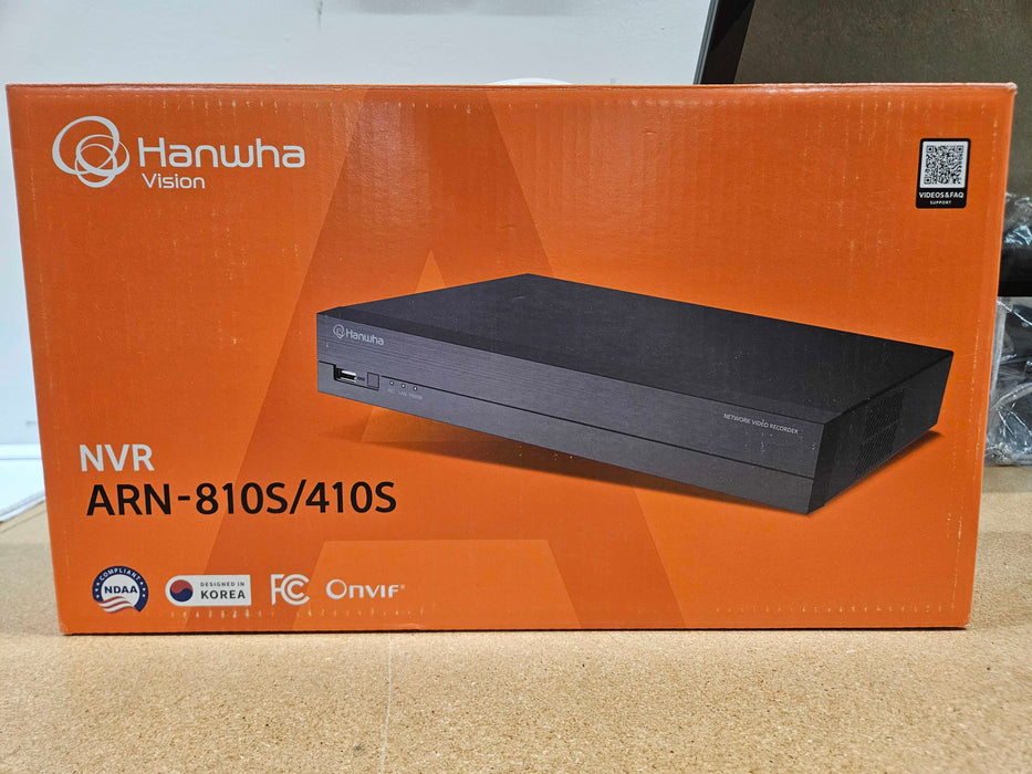 (Used) Hanwha ARN-410S POE NVR