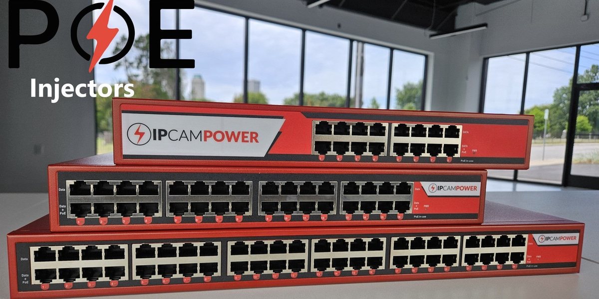 Switch Power Injector Multi Port POE Injectors — IPCamPower