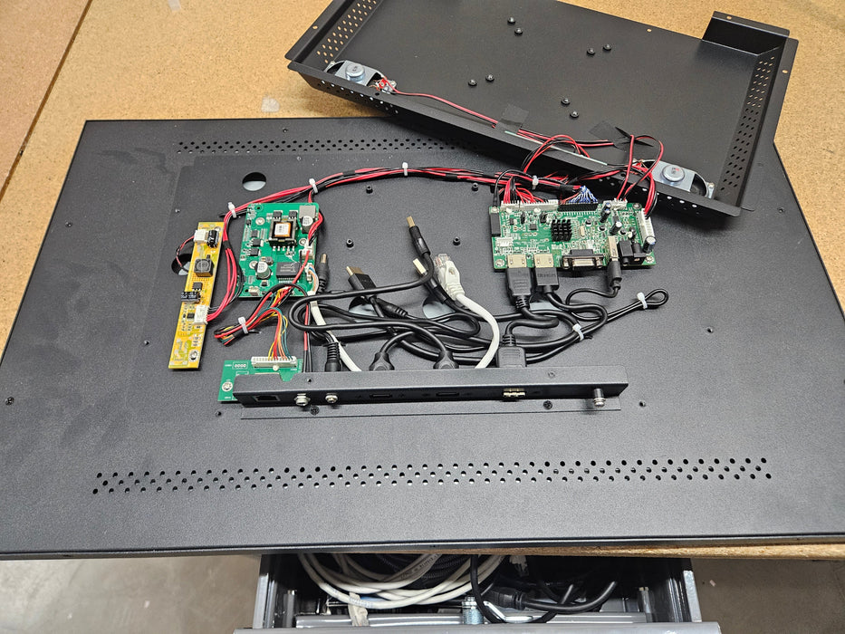27" 1080p Ultra HD Customizable Commercial Grade POE Monitor