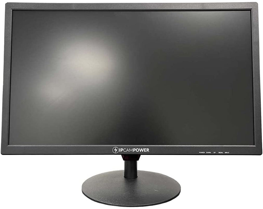 POE Powered Monitor 32 4K, 12V DC Output, LAN Output, Speakers — IPCamPower